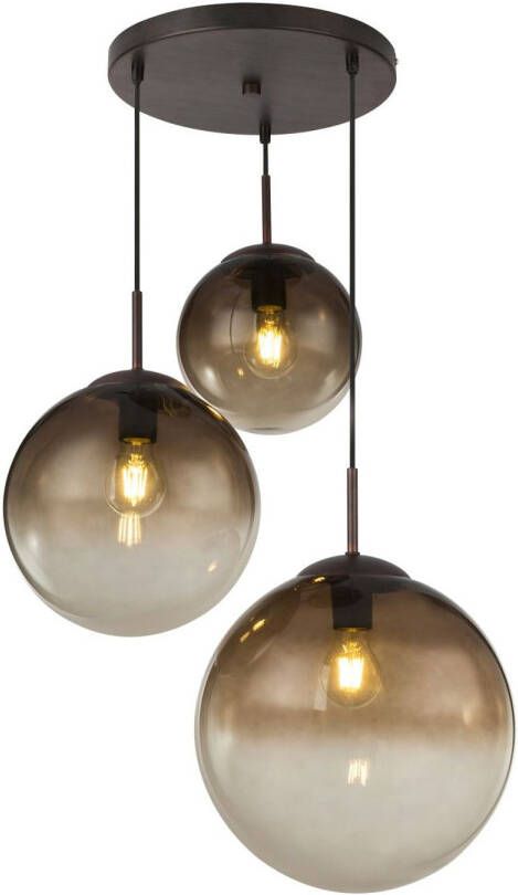 Globo Hanglamp Varus Metaal 3x E27