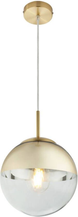 Globo Hanglamp Varus Metaal Goud 1x E27