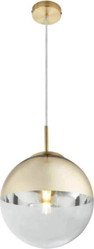 Globo Hanglamp Varus Metaal Goud 1x E27