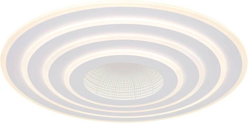 Globo Plafondlamp Jocelyn Led Metaal Wit 1x Led