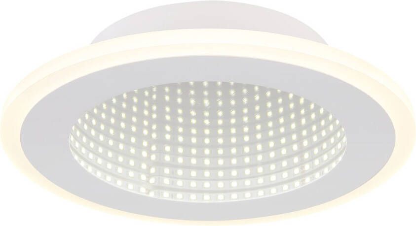 Globo Plafondlamp Lamela Led Metaal Wit 1x Led