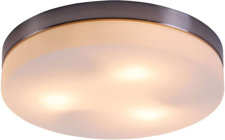 Globo Plafondlamp Opal Metaal 3x E27 Illu