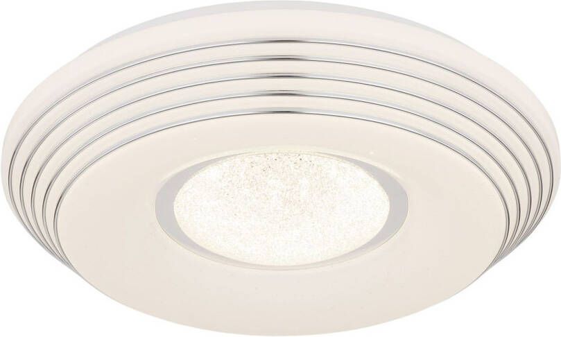 Globo Plafondlamp Pillo Led Metaal Wit 1x Led