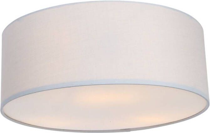 Globo Plafondlamp Simone Metaal Wit 3x E27