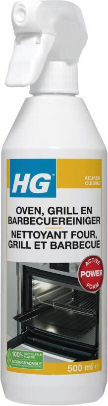 HG Oven- Grill- En Barbecuereiniger 500ml