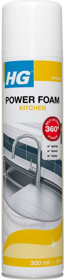 HG Power Foam Keuken Reinigend Schuim 300ml