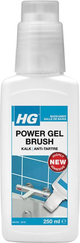 HG Power Gel Antikalk Borstel 250ml