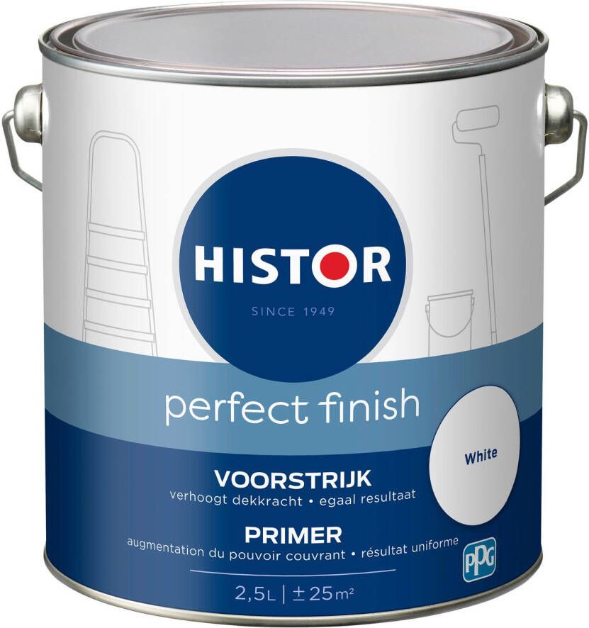 Histor Voorstrijk Perfect Finish Wit 2 5l