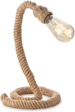 Home Sweet Home Landelijke tafellamp Pier Rope 20 20 35cm bedlampje geschikt voor E27 LED lichtbron
