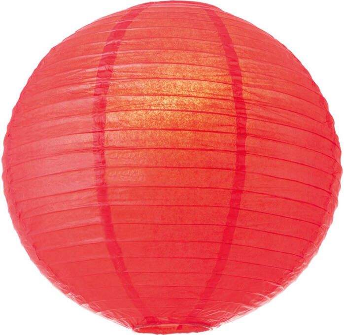 Home Sweet Home Lampenkap Lampion Rood ⌀40cm