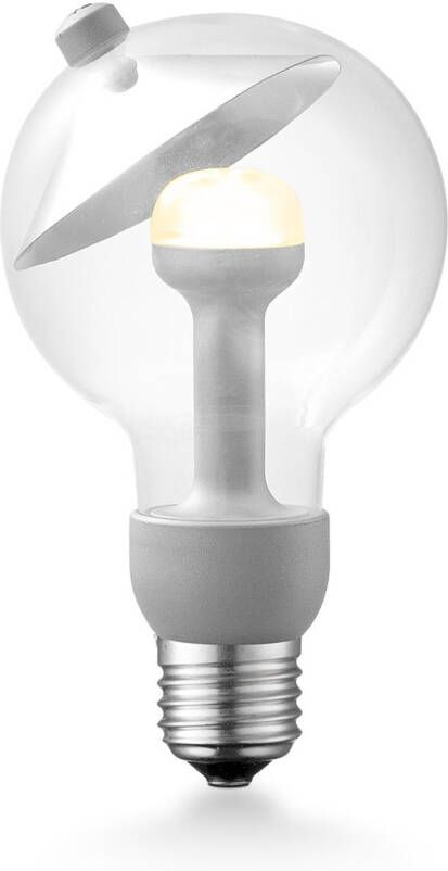 Home sweet Home Led Lamp Cone Zilver G80 E27 3w 220lm 2700k