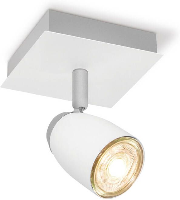 Home Sweet Home LED opbouwspot Gina 11 5 cm wit