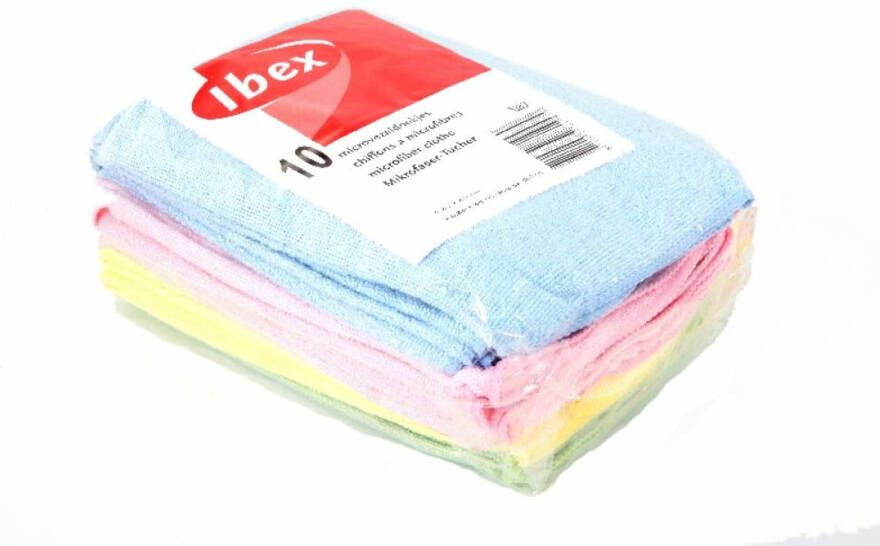 Ibex Microvezel Doek 38x40 Cm 20 X 10 Stuks Voordeelverpakking