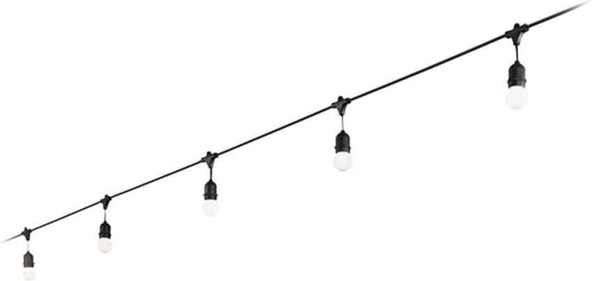 Ideal Lux Fiesta Hanglamp Metaal E27 Zwart