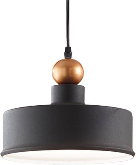 Ideal Lux Moderne Grijze Hanglamp Triade Stijlvolle Verlichting Voor Binnen E27 Fitting