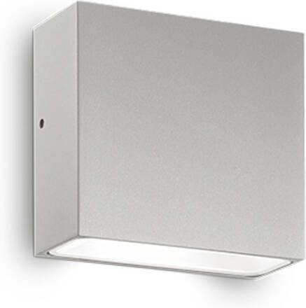 Ideal Lux Moderne Wandlamp Tetris-1 Grijs Aluminium G9 10x4x9 Cm