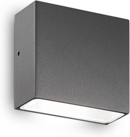 Ideal Lux Moderne Wandlamp Tetris-1 Grijs Aluminium G9 10x4x9 Cm