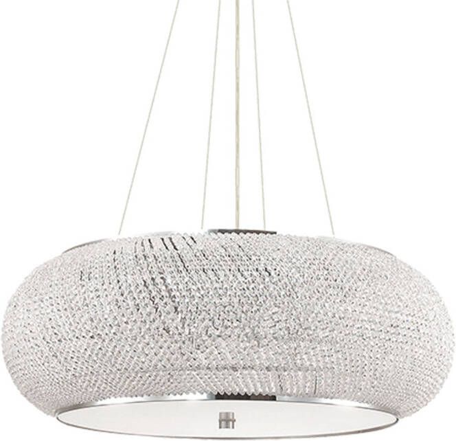 Ideal Lux Pasha' Hanglamp Metaal E14 Chroom