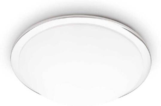 Ideal Lux Ring Plafondlamp Metaal E27 Wit