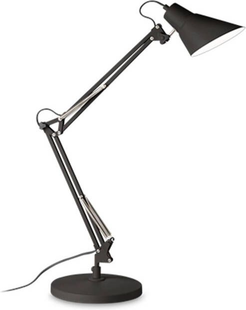 Ideal Lux Sally Tafellamp Metaal E27 Zwart