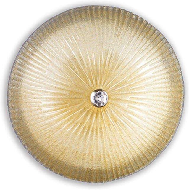 Ideal Lux Shell Plafondlamp Metaal E27 Oranje