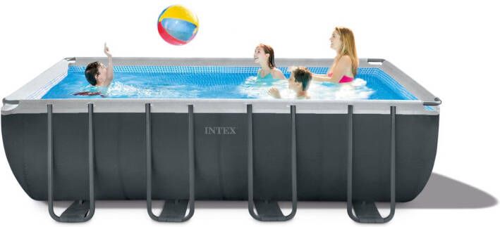 Merkloos Sans marque Intex Ultra XTR Rechthoekig Frame Pool 549x274x132 cm incl. accessoires ZwemDeluxe - Foto 4