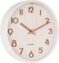 Karlsson Pure Wandklok Lindenhout Diameter 22 cm Wit - Thumbnail 2