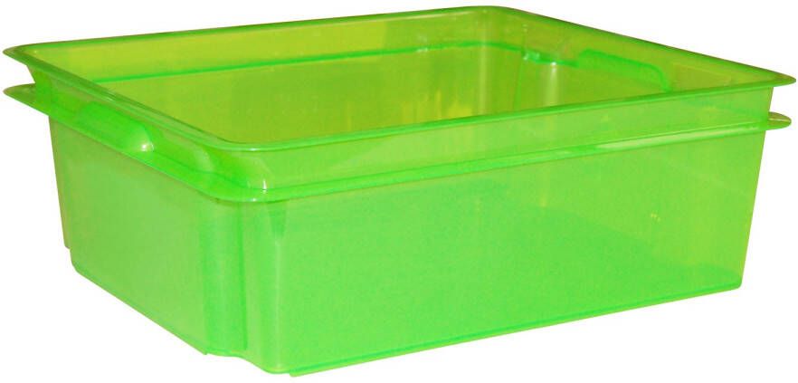 Keter Opbergbox Crownest Pvc 17 L Pvc Lasergroen