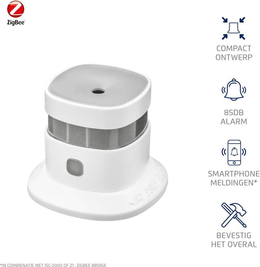 KLIK AAN_KLIK UIT Klikaanklikuit Draadloze Rookdetector Zsdr-850 Batterijduur 3 Jaar - Foto 4