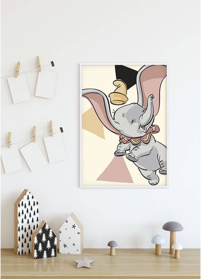 Komar Poster Dumbo Hoeken 40 X 50 Cm