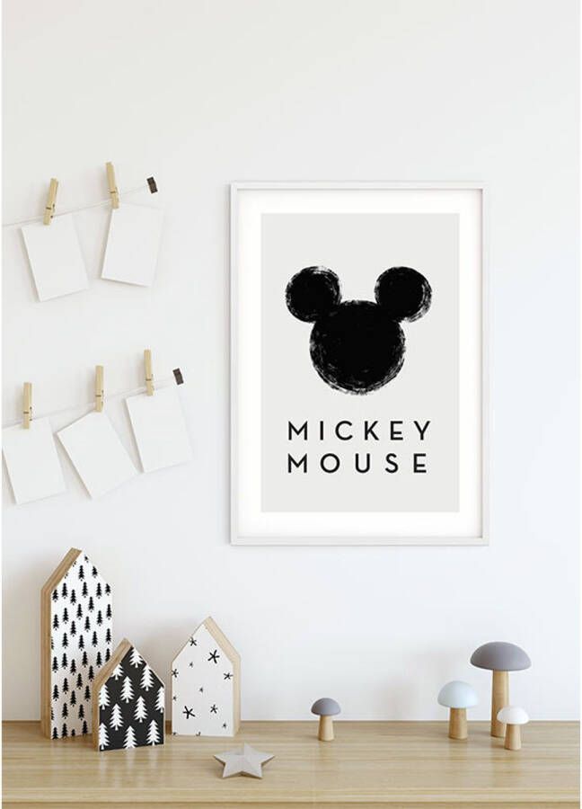 Komar Poster Mickey Mouse Silhouet 40 X 50 Cm