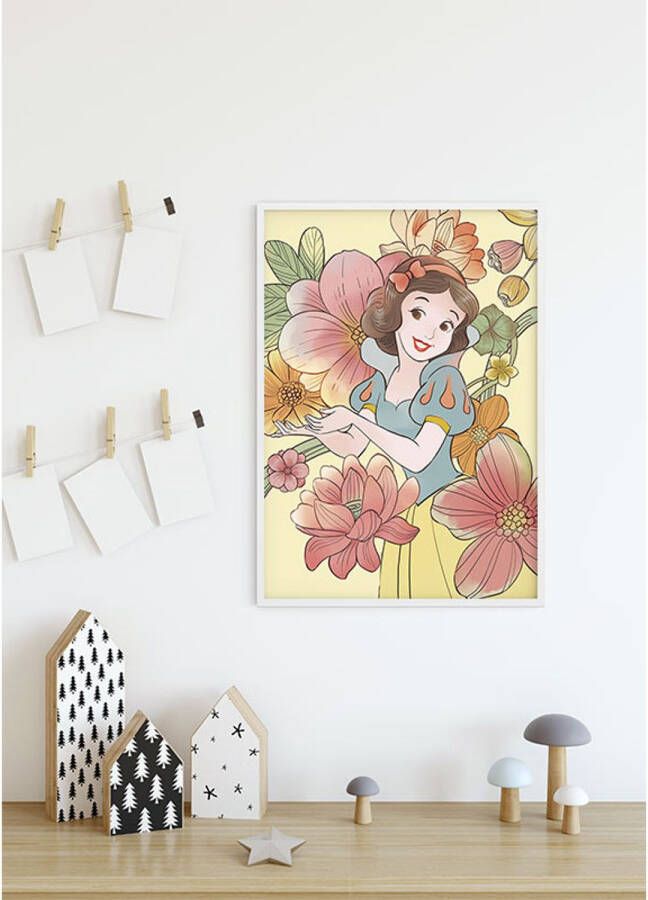 Komar Poster Sneeuwwitje Bloemen 40 X 50 Cm