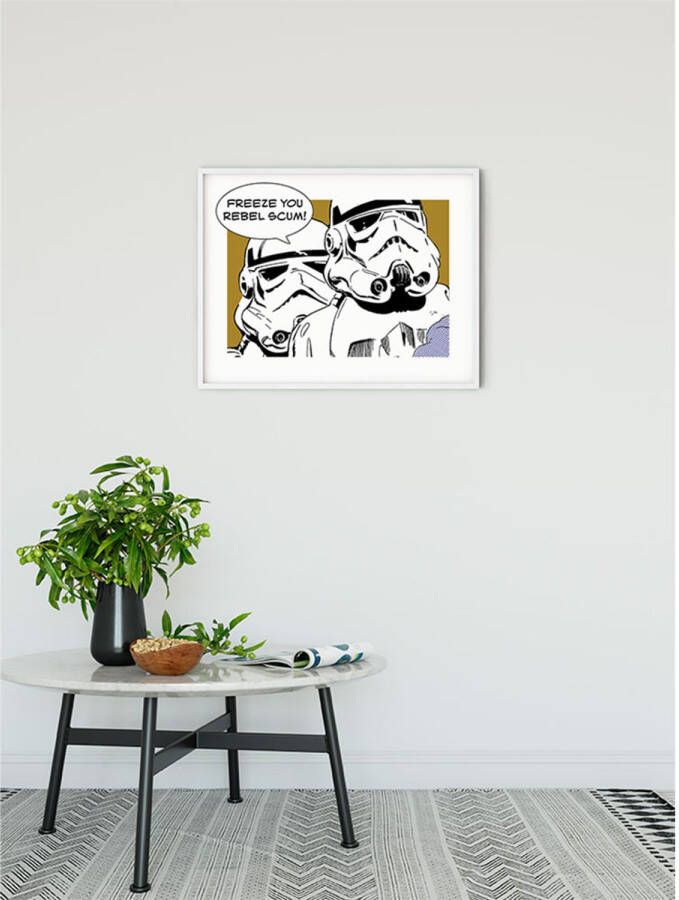 Komar Poster Star Wars Classic Comic Quote Stormtrooper 30 X 70 Cm