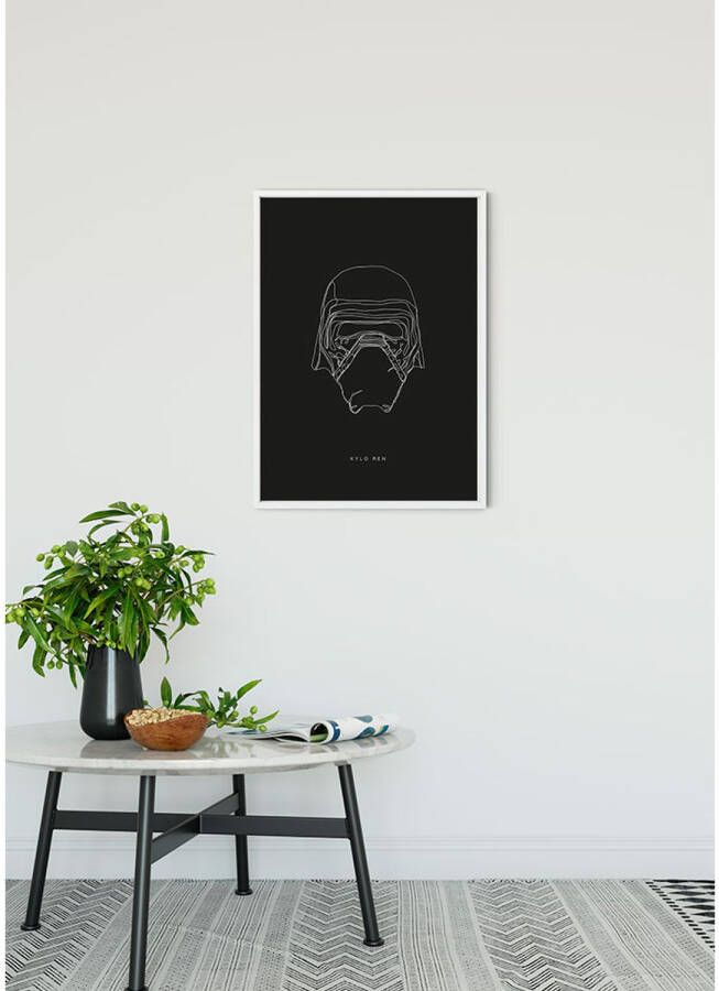 Komar Poster Star Wars Lijnen Dark Side Kylo 40 X 50 Cm