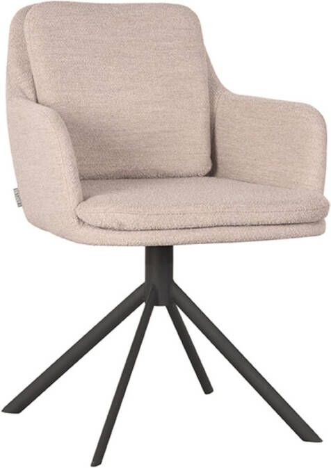 LABEL51 Eetkamerstoel Joy Naturel Boucle