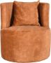 LABEL51 Fauteuil Evy 65x65x75 Cm Naturel Velours - Thumbnail 8