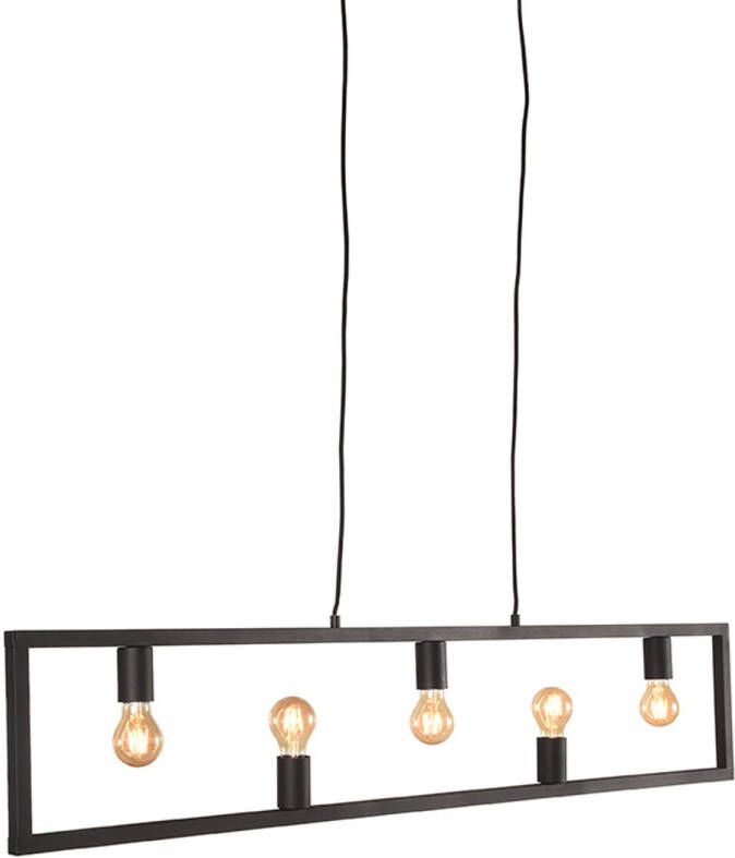 LABEL51 | Hanglamp Quadrato Zwart Metaal | Woonaccessoires | Hanglamp - Foto 2