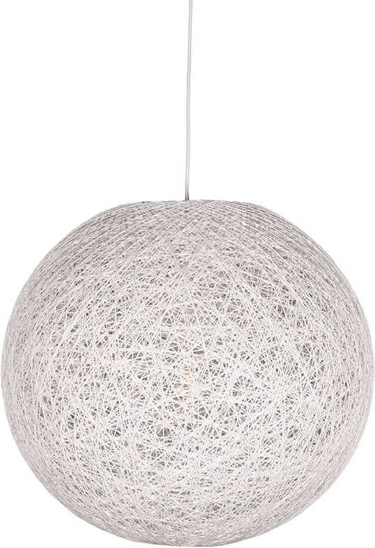 LABEL51 | Hanglamp Twist Grijs Vlas XL | Woonaccessoires | Hanglamp - Foto 2