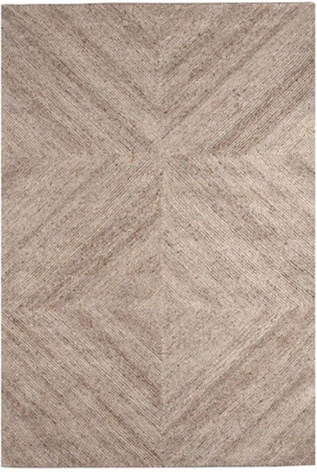 LABEL51 Vloerkleden Blendy Taupe Wol- 160x230cm