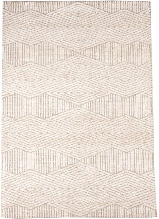 LABEL51 Vloerkleden Cosy Taupe Synthetisch 200x300 Cm