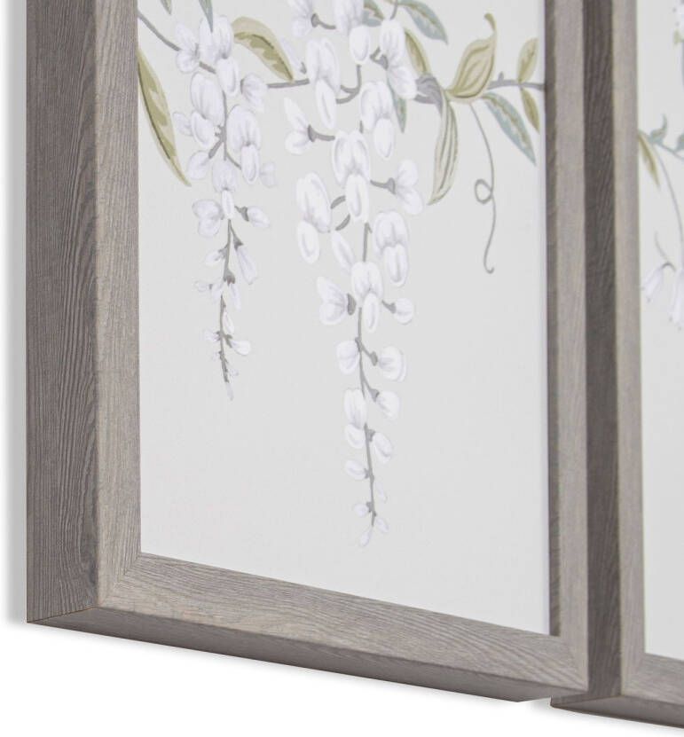 Laura Ashley Canvas Set Van 3 Met Handgeschilderde Details | Parterre | 40x90 Cm