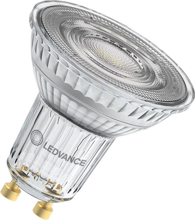 Ledvance Performance LED Spot Reflector GU10 PAR16 8.3W 575lm 60D 927 Zeer Warm Wit Beste Kleurweergave Dimbaar Vervangt 80W