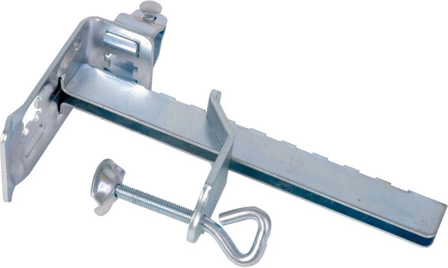 Lesli Living Parasolhouder voor balkon zilver metaal D3 8 cm Parasolvoeten - Foto 2