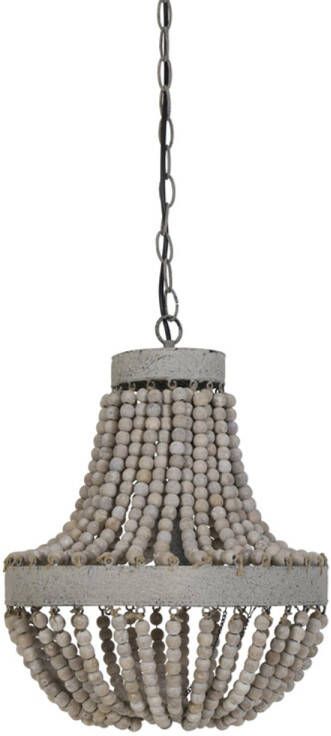 Light & Living Luna Hanglamp Ø35 5 x 45 cm Oud Wit