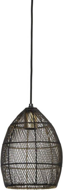 Light & Living Hanglamp Meya Ø20x25cm Zwart