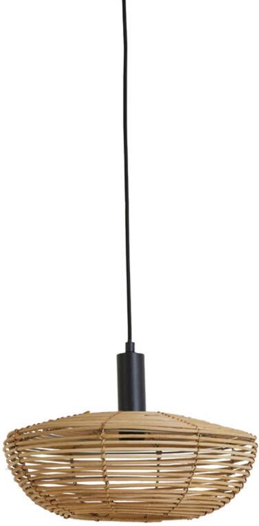 Light & Living Hanglamp Milan 40x40x15 Bruin