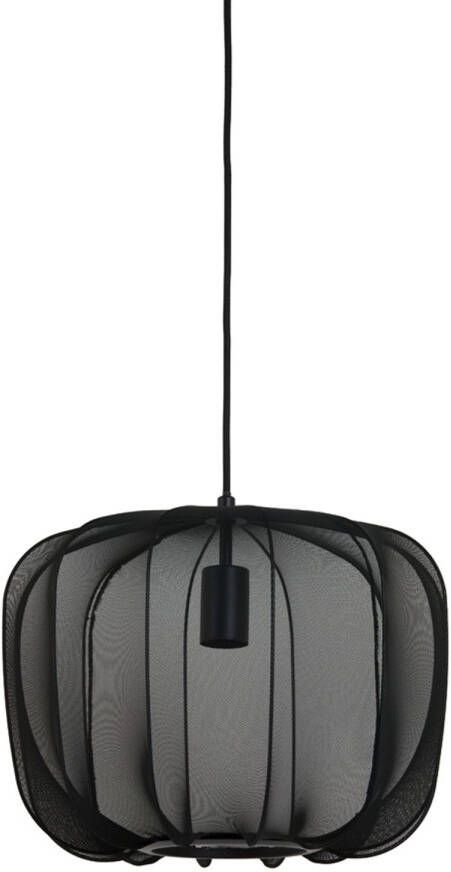 Light & Living Plumeria Hanglamp XS H 30 x Ø 40 cm Zwart