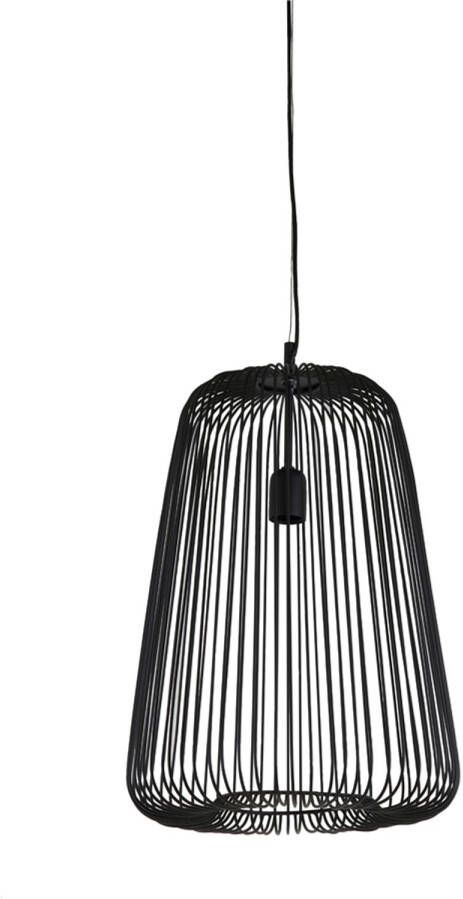 Light & Living Hanglamp Rilanu Ø35cm Mat Zwart
