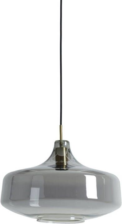 Light & Living Light and Living hanglamp zwart glas 2969112 - Foto 2