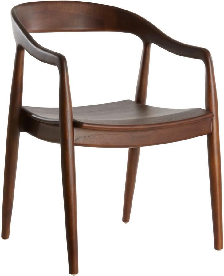 Light & Living Light&living Eetkamerstoel 60x58x83 cm PALOS hout donker bruin